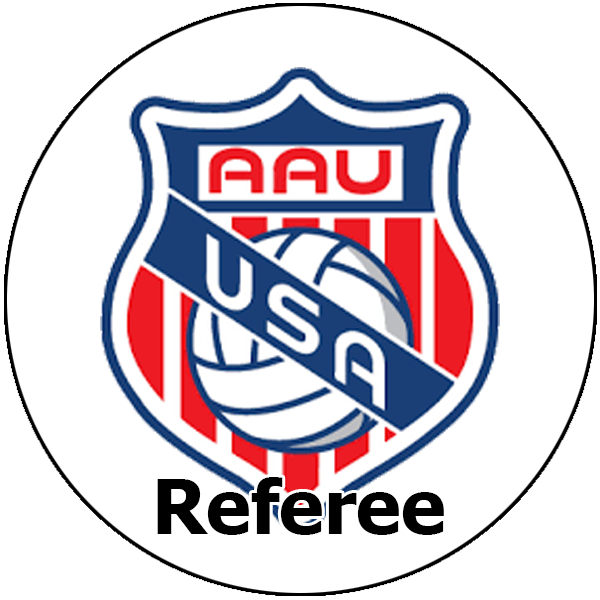 AAU Club Volleyball Referee, Brenden Matteson